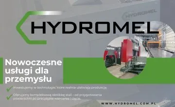 Oferujemy kompleksową obr&oacute;bkę stali - od przygotowania powierzchni po precyzyjną obr&oacute;bkę CNC. 